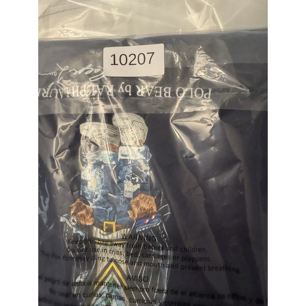 Polo Ralph Lauren New Classic Fit Polo Bear 2XLT T-Shirt Short Sleeve Blue NWT